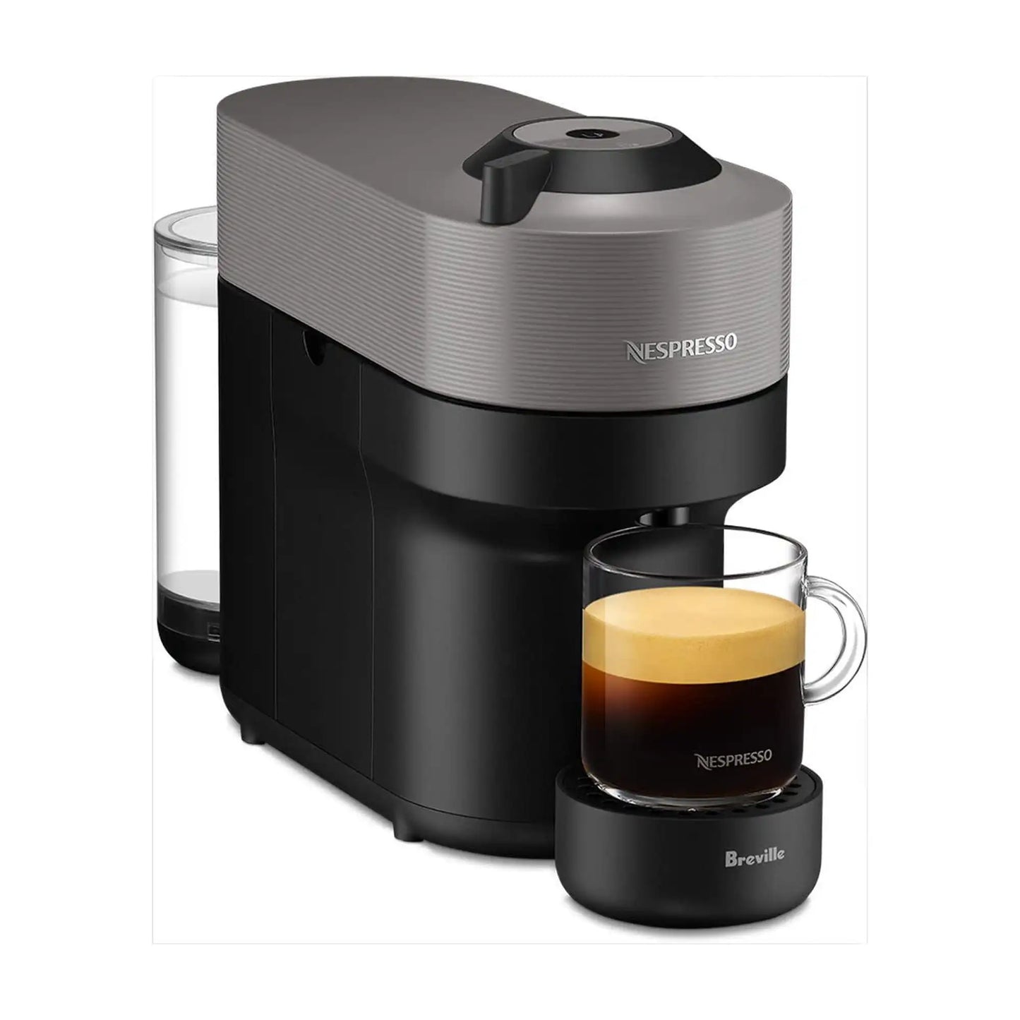 Nespresso Vertuo Pop by De'Longhi Coffee and Espresso Maker with Coffee Tasting Set, Black