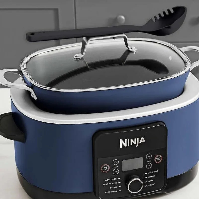 Ninja Foodi PossibleCooker PRO 8.5 Quart Multi-Cooker, with 8-in-1 Slow Cooker, Dutch Oven, Steamer & More, Glass Lid