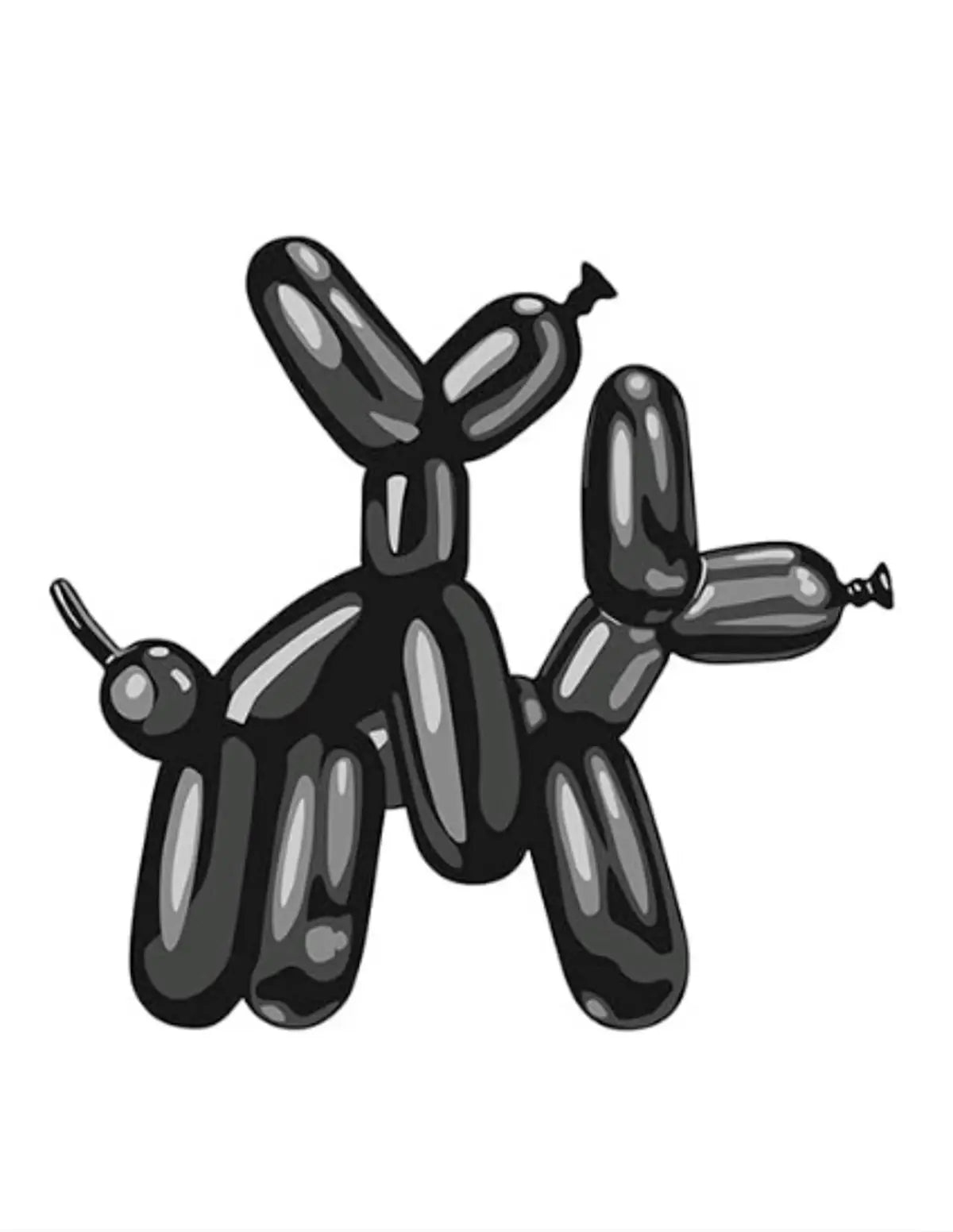 Funny Bathroom Wall Art Minimalism Home Decor Pop Art Balloon Dog Poop Poster Print For Toliet Living Room Home Decor