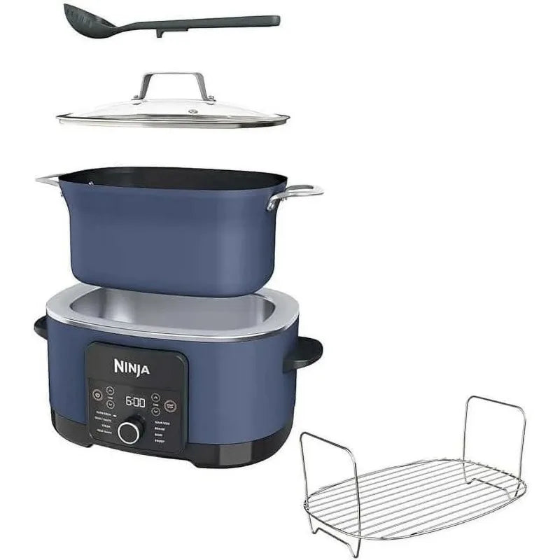 Ninja Foodi PossibleCooker PRO 8.5 Quart Multi-Cooker, with 8-in-1 Slow Cooker, Dutch Oven, Steamer & More, Glass Lid