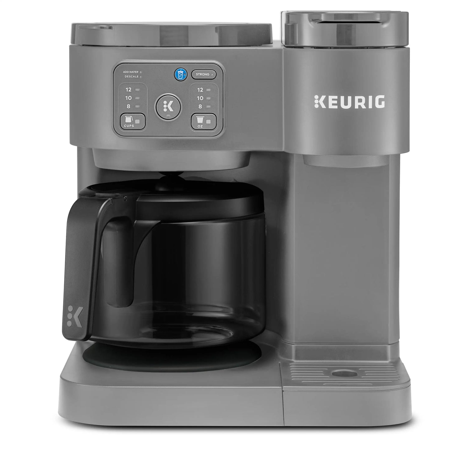 Keurig K-Duo Essentials, Hot & Iced Single-Serve K-Cup Pod Coffee Maker & Carafe, Black